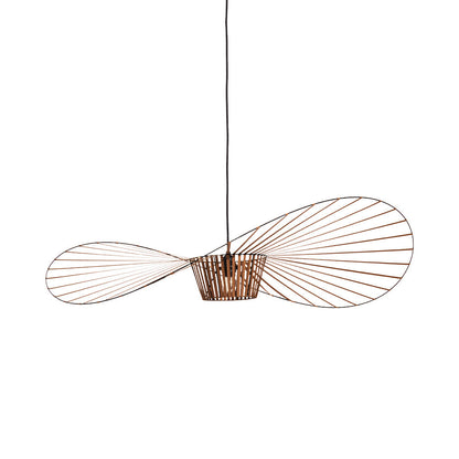 Oversized Drop Ceiling Fixture with Adjustable 59 in Cable for Open-Concept Kitchens & Dining Areas | Wide Sculptural Shade | E27 Socket | M