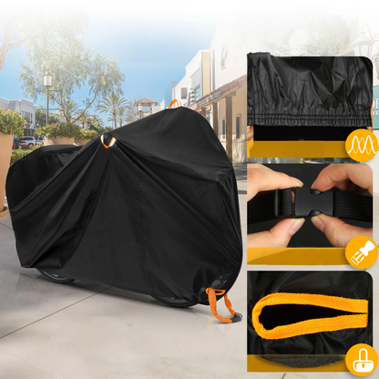 Vespera Bike Cover - Waterproof Oxford Fabric, Reflective Safety