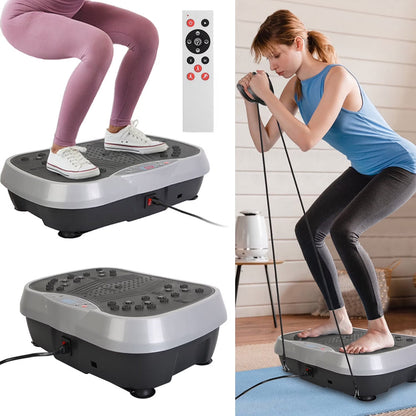 Ortekor Vibration Plate Machine with 120 Speed Settings | Full-Body Activation for Home Fitness