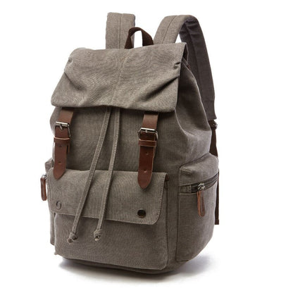 Classic Canvas Rucksack with Ample Storage for Daily Adventures
