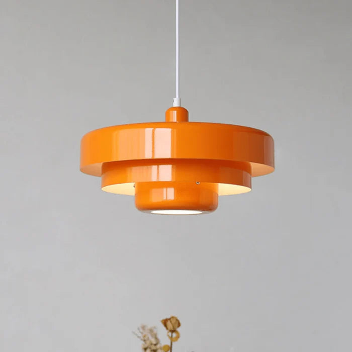 Vintage LED Pendant Light – Retro Metal Kitchen Pendant Lighting for Modern Interiors