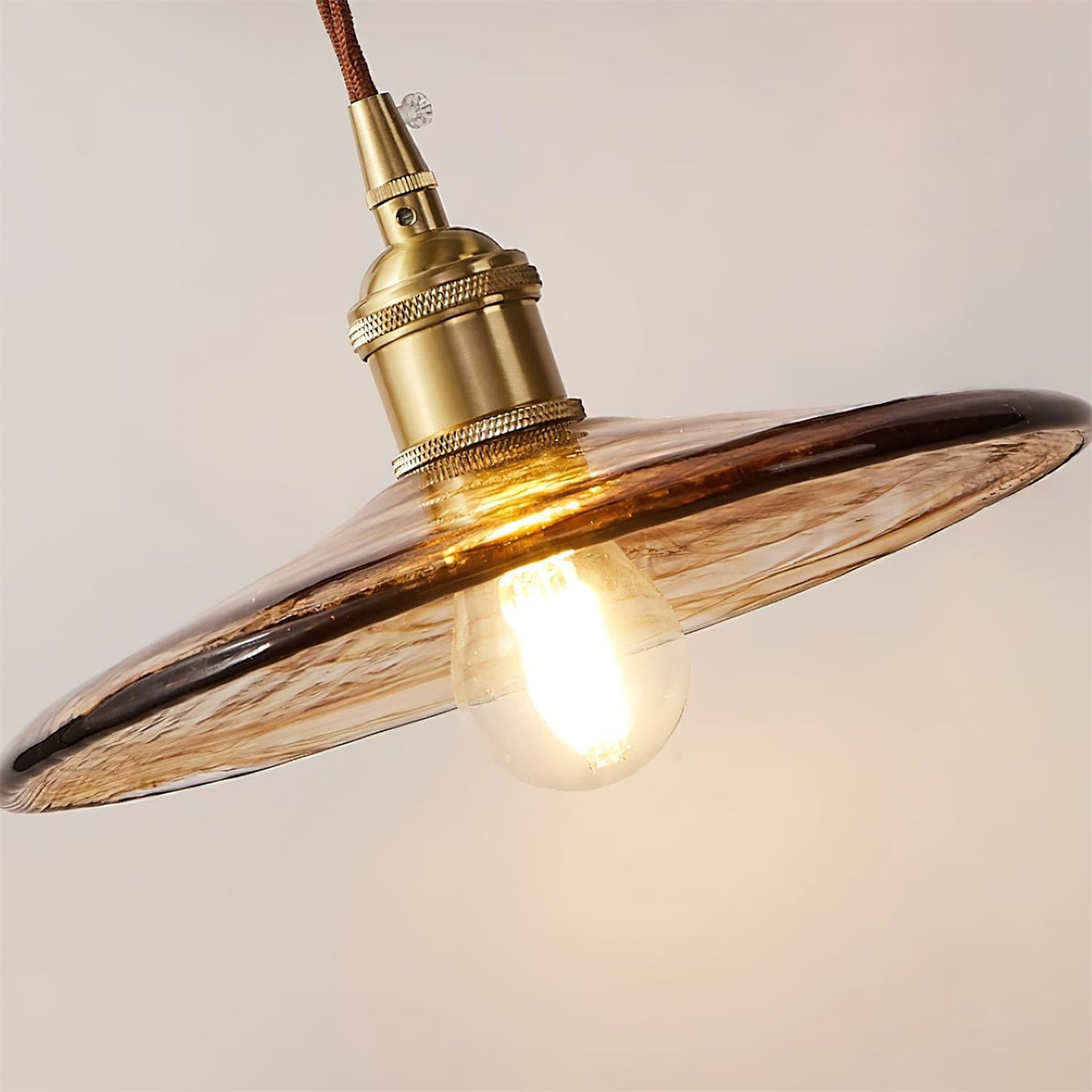Swing-Arm Sconce with Wood & Brass Construction – Adjustable Directional Lighting for Bedroom, Reading Nook, Hallway – Multiple Shade Styles