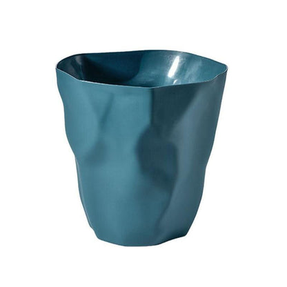 Virelle | Minimalist Irregular Trash Can with Sculptural Design | Stylish Waste Bin for Modern Interiors