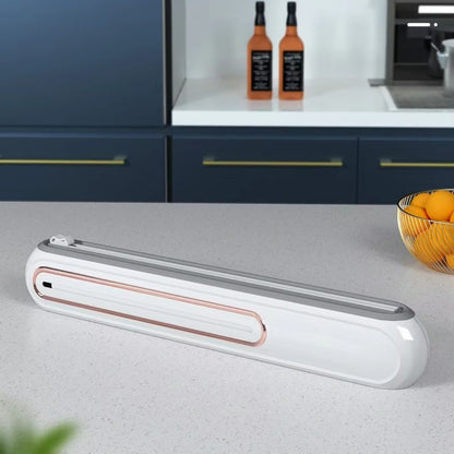 Mira Plastic Wrap Dispenser - Magnetic with Precision Cutter
