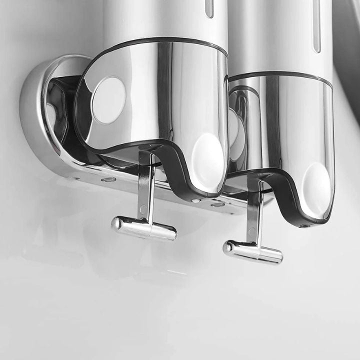 AquaGlide - Elegant Wall-Mounted Soap Dispenser with Premium Finish