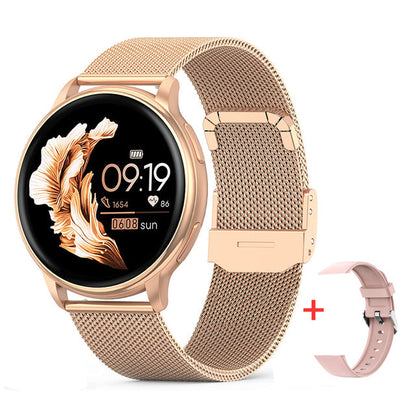 Montre connectée de suivi de santé avec moniteur de fréquence cardiaque, tension artérielle et analyse du sommeil pour la forme et le bien-être au quotidien