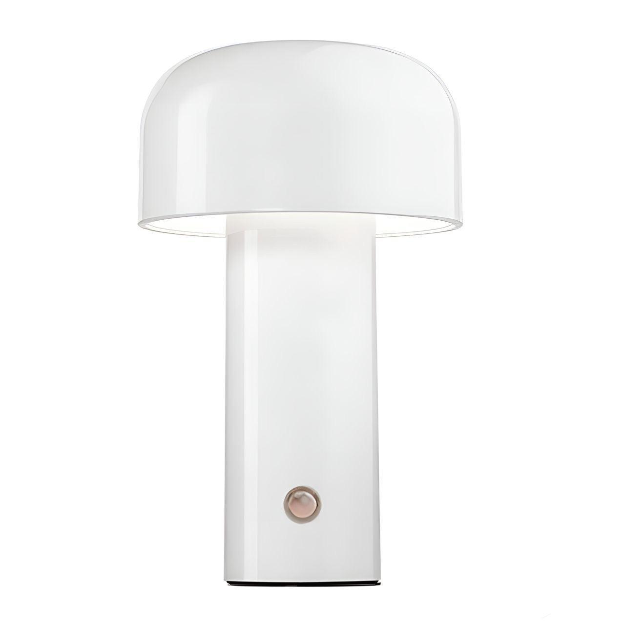 Lampe de bureau portable LED champignon | Éclairage doux sans fil