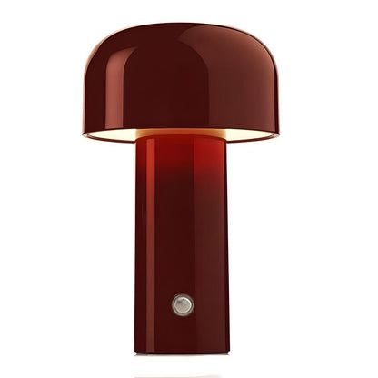 Lampe de bureau portable LED champignon | Éclairage doux sans fil