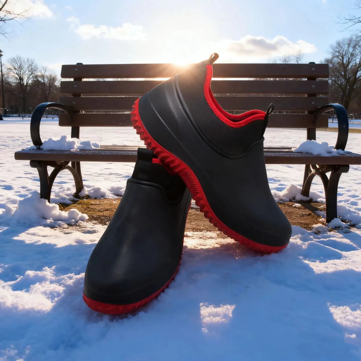 Non-Slip Waterproof Safety Shoes - Sturdy Protective Footwear for Work