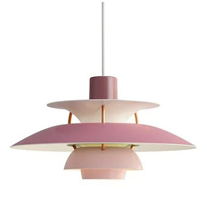 Adjustable Cord Pendant Light with Metal Shade – Modern Drop Ceiling Fixture for Kitchen & Dining Room
