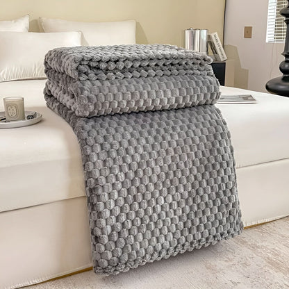 SCANDIVEIL – Couverture en microfibre pour une chaleur intérieure douce