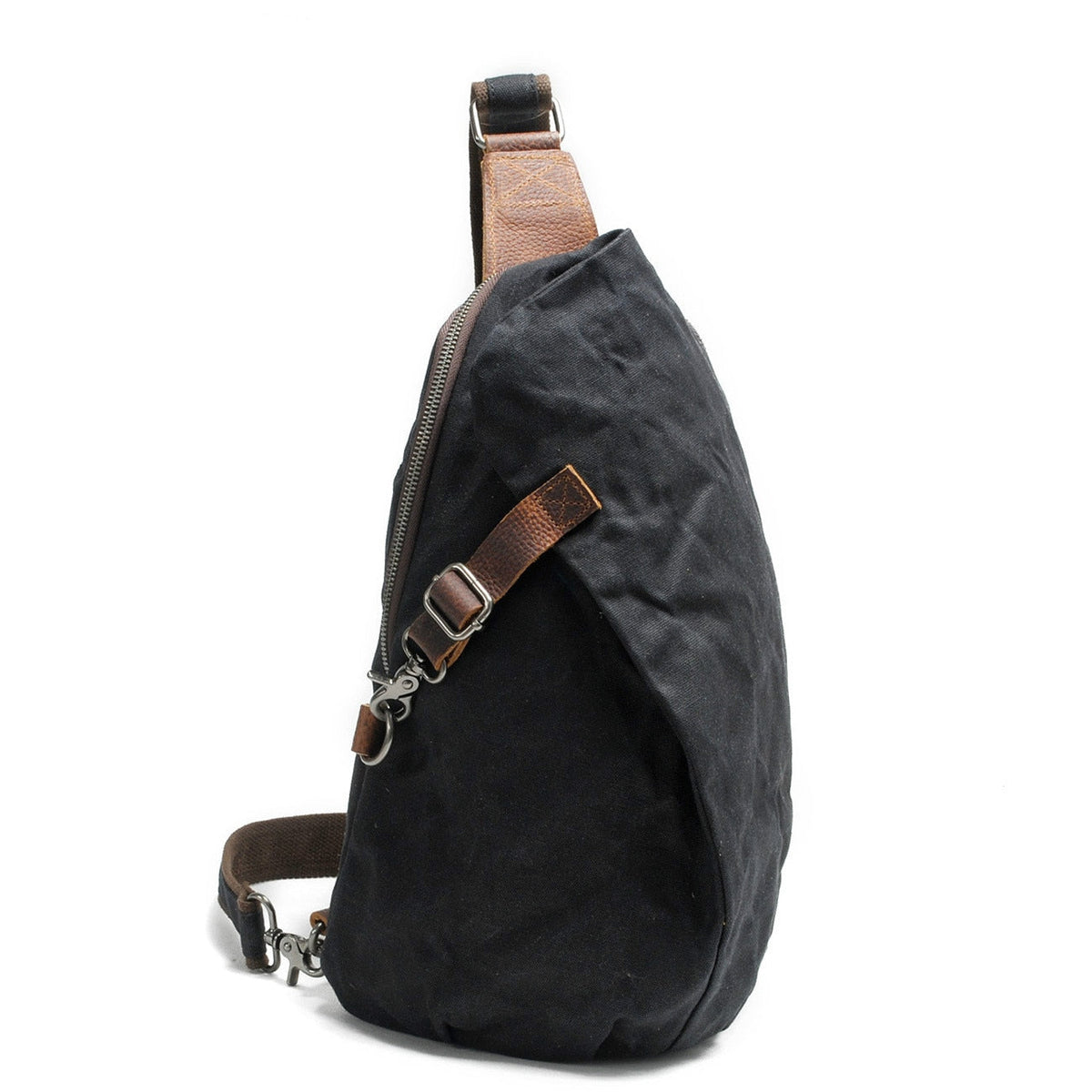 Sac bandoulière en toile résistante à l'eau avec poche antivol | Design polyvalent pour un usage quotidien sécurisé