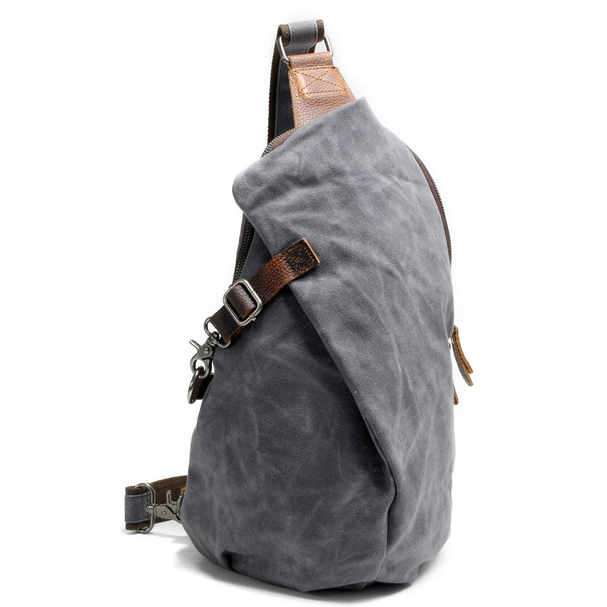 Sac bandoulière en toile résistante à l'eau avec poche antivol | Design polyvalent pour un usage quotidien sécurisé