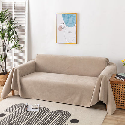 Couch Protector Cover Waterproof Non-Slip Pet-Friendly for Living Room Furniture Cotton Blend Throw Multiple Sizes Available