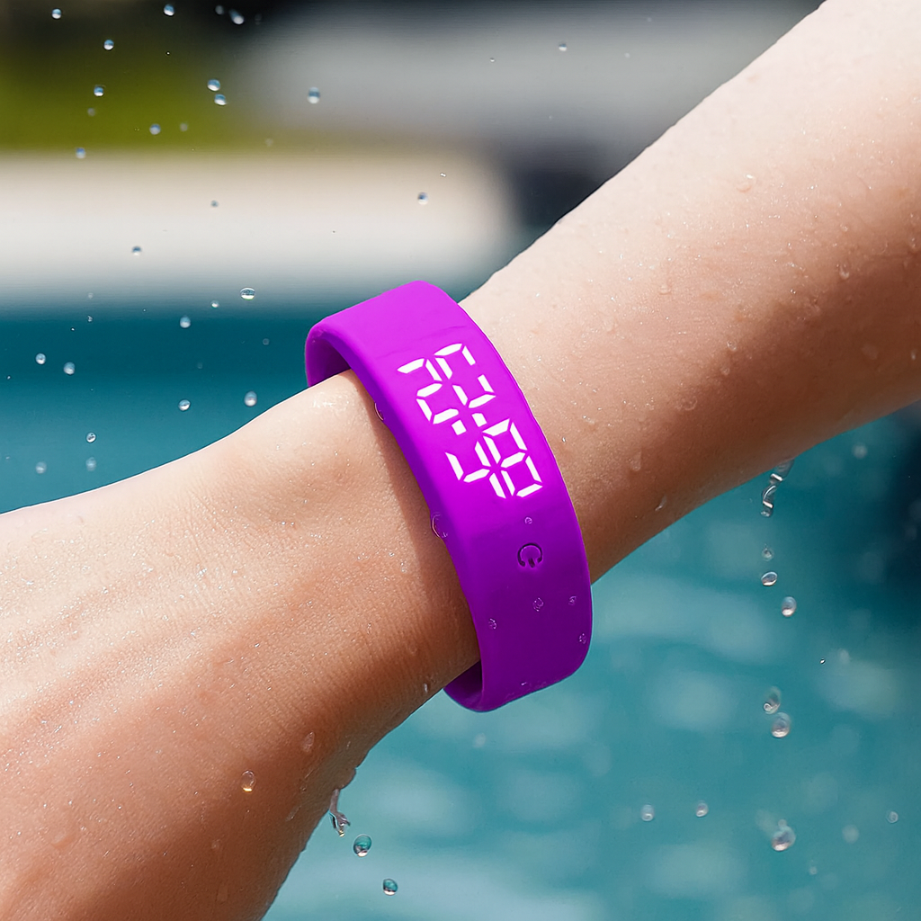 Montre connectée de fitness Ortekor | Conception étanche avec alertes par vibration | Suivi de santé pour modes de vie actifs