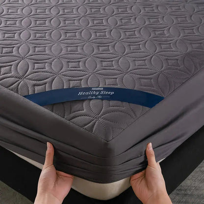 Ortekor Waterproof Mattress Protector with Deep Pocket Design | Comfortable Bed Cover for Queen Mattresses