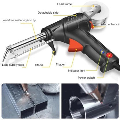WeldMaster Pro | One-Handed Welding Tool with Ergonomic Grip | Precision Control for All Skill Levels