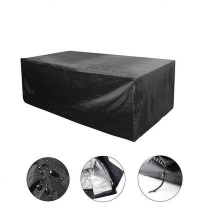 Housse de protection imperméable pour mobilier de jardin, terrasse et patio – Protection toutes saisons en polyester ultra-résistant pour canapés, tables et chaises
