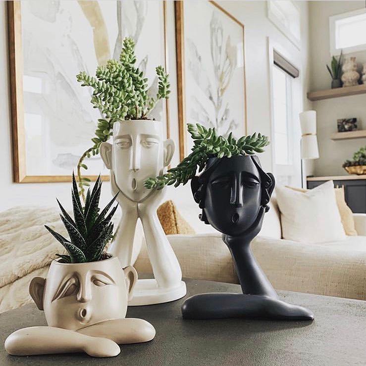 Caravaggio Planter Sculpture Trio