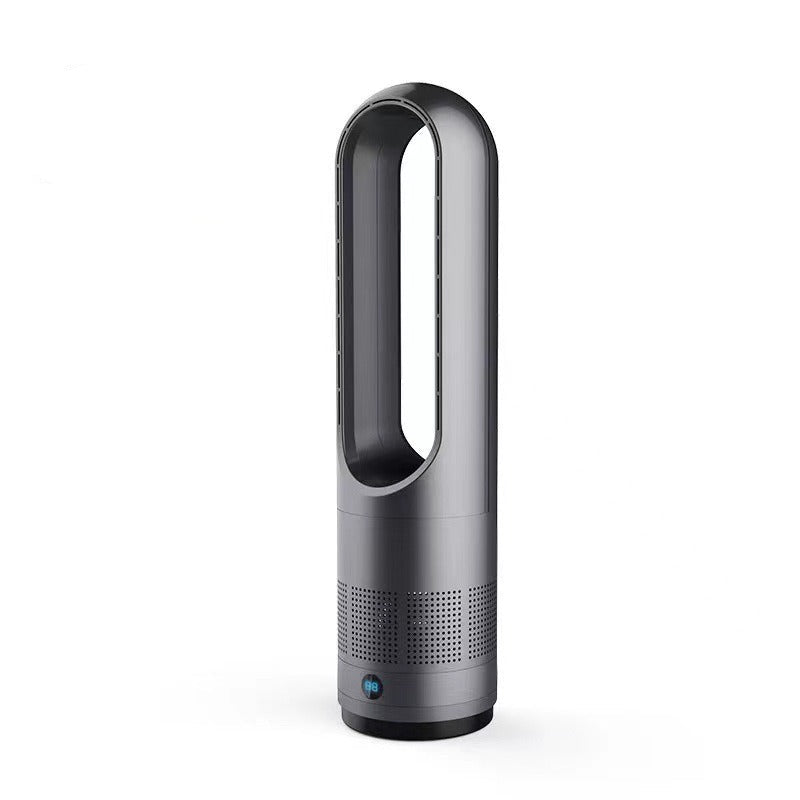 Bladeless Tower Air Cooler with Purifier & Oscillation – 8-Speed Whisper-Quiet Cooling Fan for Bedroom, Living Room & Office – Safe Design