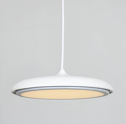 LED Disc Ceiling Fixture 10 in Rose Gold 4000K Adjustable Height for Kitchen Dining Room Bedroom Modern Floating Lamp Neutral White