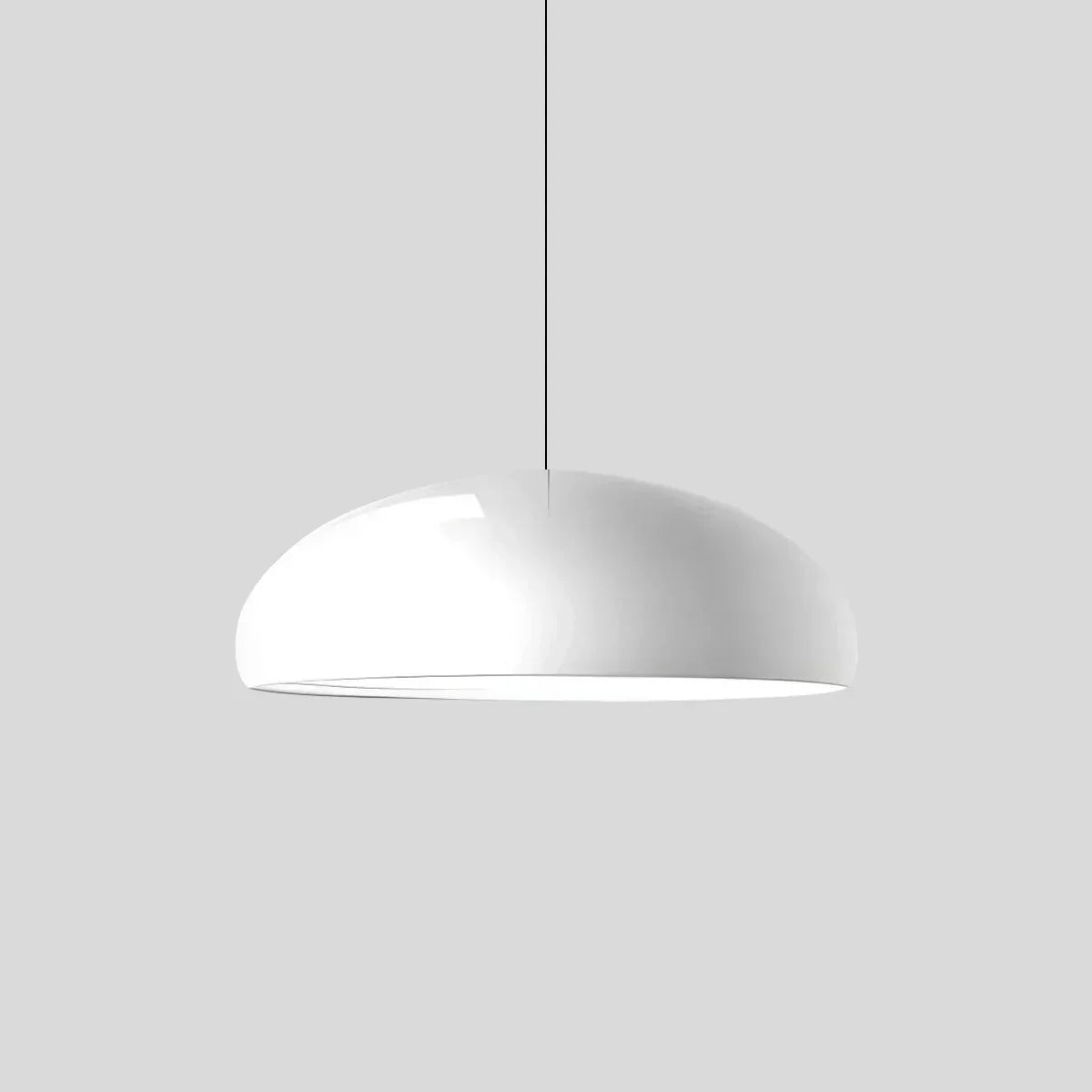 Plafonnier LED à modes d'éclairage commutables pour îlots de cuisine, salles à manger et espaces de vie ouverts – Lampe de plafond ronde en métal brillant en
