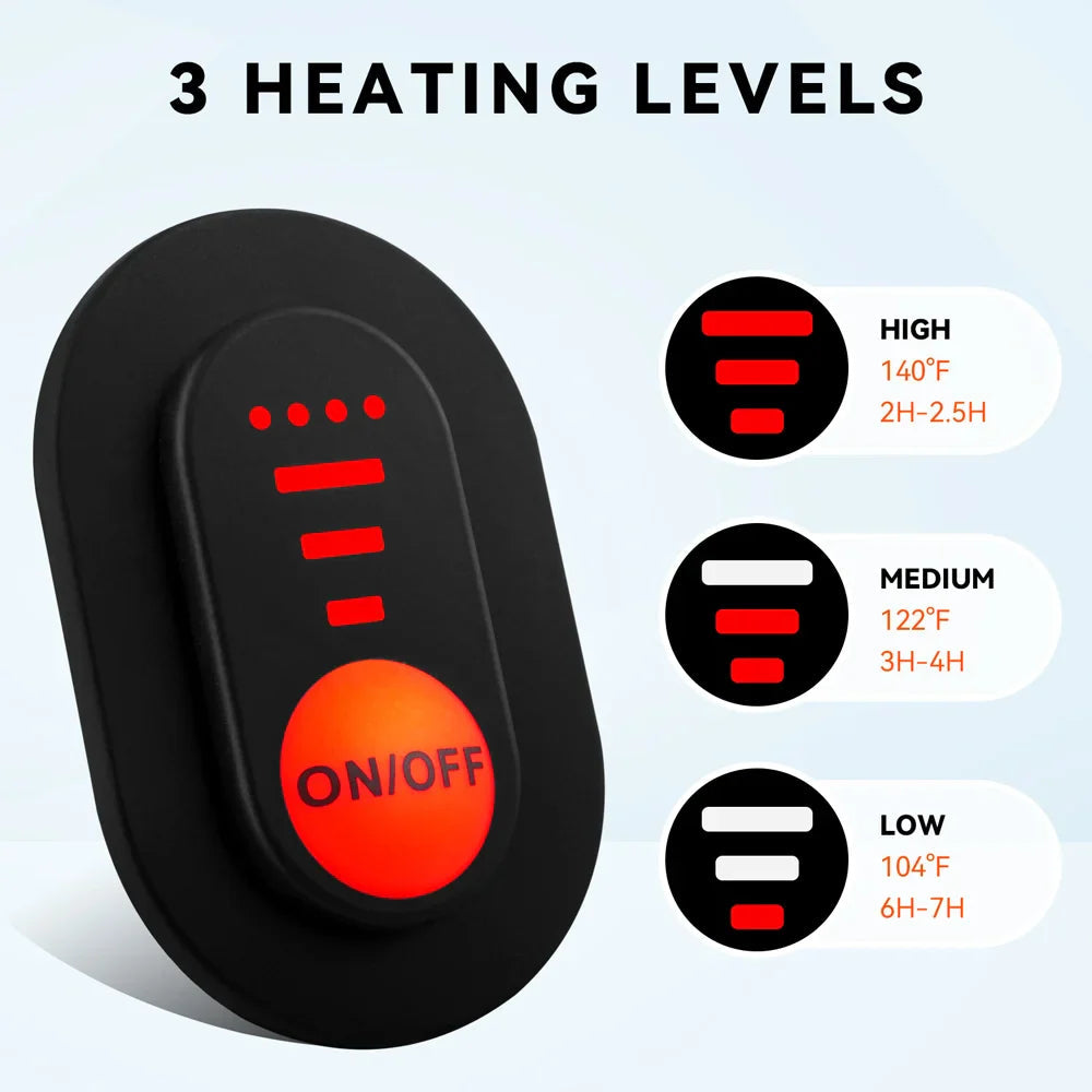 Indispensables pour l'hiver | Gants chauffants pour hommes et femmes au design imperméable | Compatibles avec les écrans tactiles pour une chaleur optimale