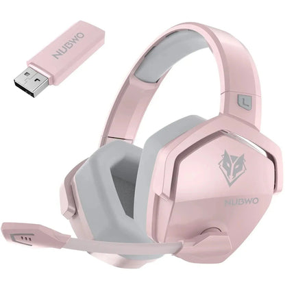 Casque de gaming sans fil avec réduction active du bruit, casque PS5 avec micro sur perche, écouteurs de gaming pour PC et mobile