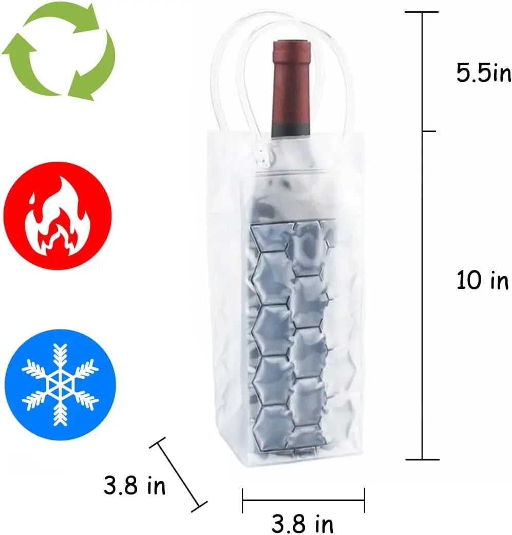 Wynter Bottle Cooler - Reusable Gel Sleeve for Wine and Drinks