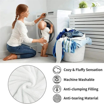 Ultra-Soft Plush Fleece Throw Blanket for Couch, Bed & Year-Round Comfort – Cozy Oversized Luxury Blanket for Living Room & Bedroom