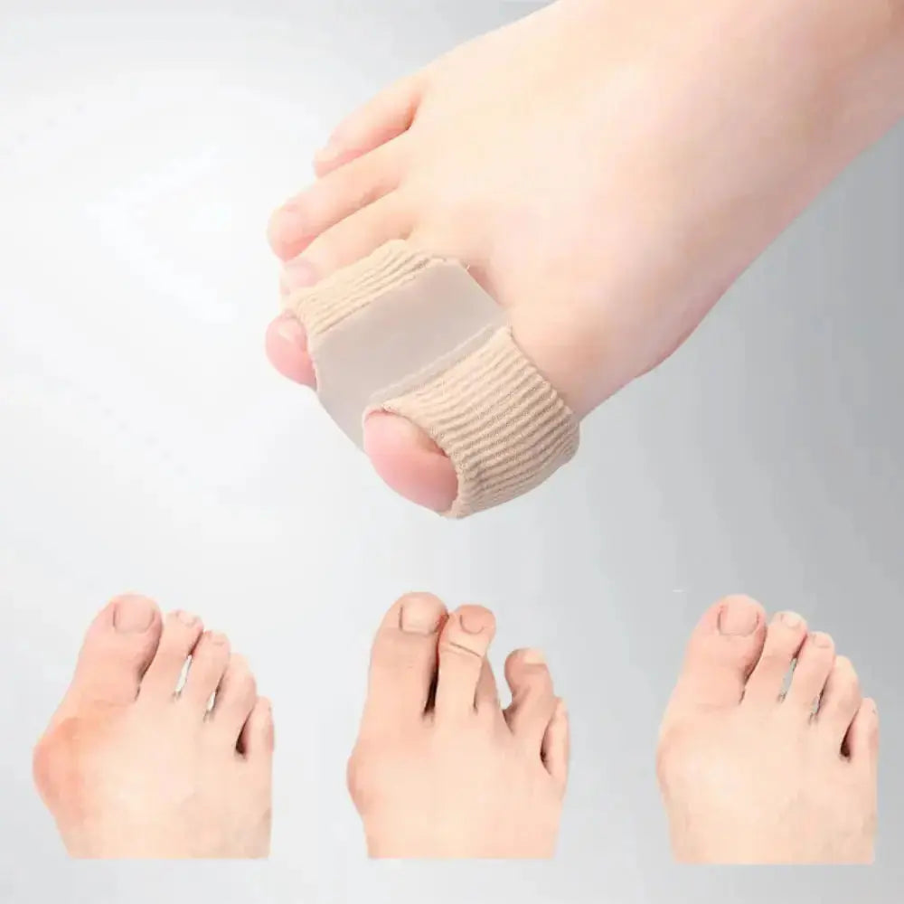 Soft Silicone Toe Spacers for Bunion Relief & Overlap Correction – Comfortable Alignment Pads for Walking, Running & Recovery