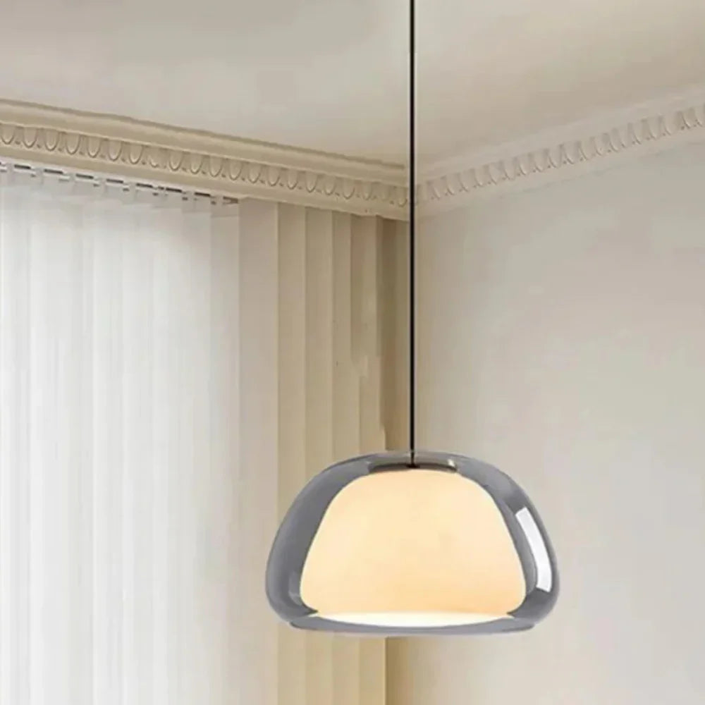 Glass Globe Ceiling Light 10-Inch Adjustable Height for Island Counter Dining Kitchen Spaces Ambient Lighting Multi-Fixture Compatible