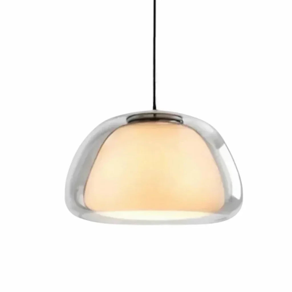 Glass Globe Ceiling Light 10-Inch Adjustable Height for Island Counter Dining Kitchen Spaces Ambient Lighting Multi-Fixture Compatible
