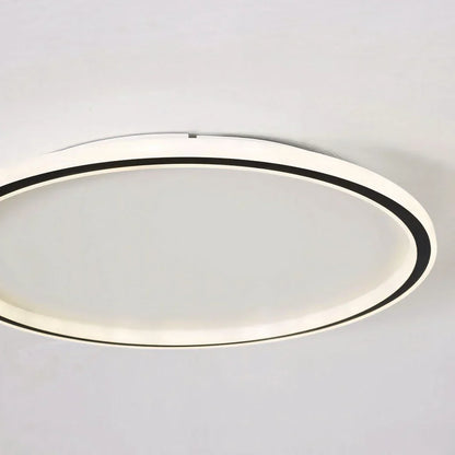 Round LED Flush Mount Ceiling Light 12in 16in 20in Metal Fixture Dimmable Color Temperature Living Room Bedroom Office Hallway