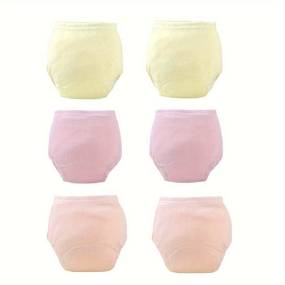 Reusable Cotton Potty Training Underwear for Toddlers – Washable Leak-Resistant Pants for Boys & Girls Learning Bathroom Independence