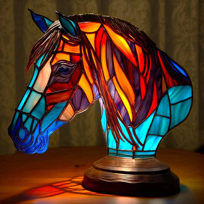 Modern Animal Art Sculpture Table Lamp with Soft LED Glow for Living Room & Bedroom Decor