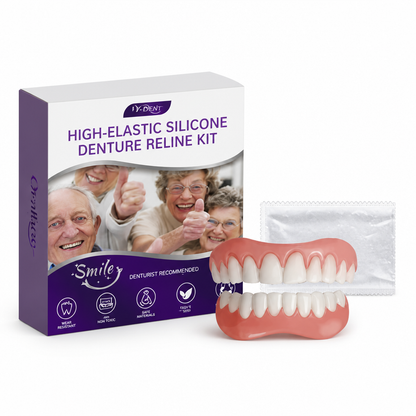 High-Elastic Silicone Denture Reline Kit