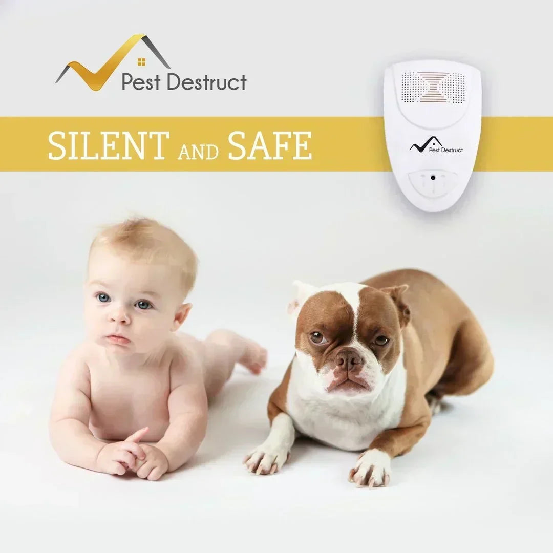 Plug-In Ultrasonic Pest Repeller for Safe Bed Bug Control