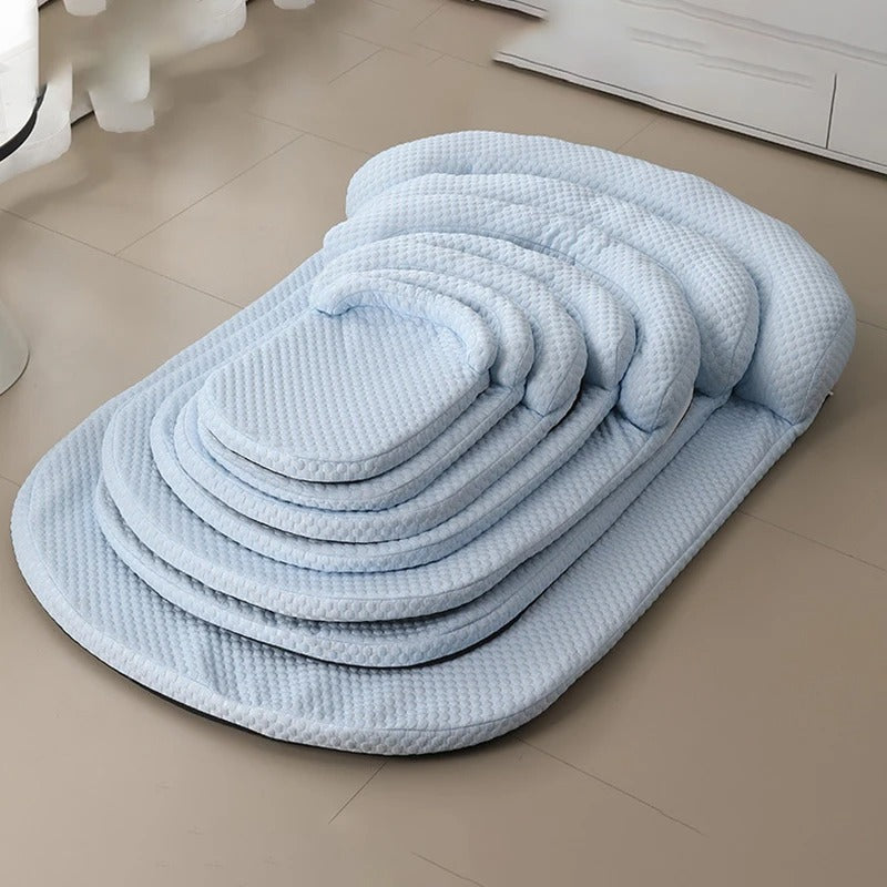Cooling Pet Mattress | Dog Bed with Breathable Silk Fabric | Comfortable Relief for Hot Days