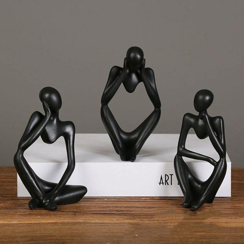 Mindful Abstract Statue