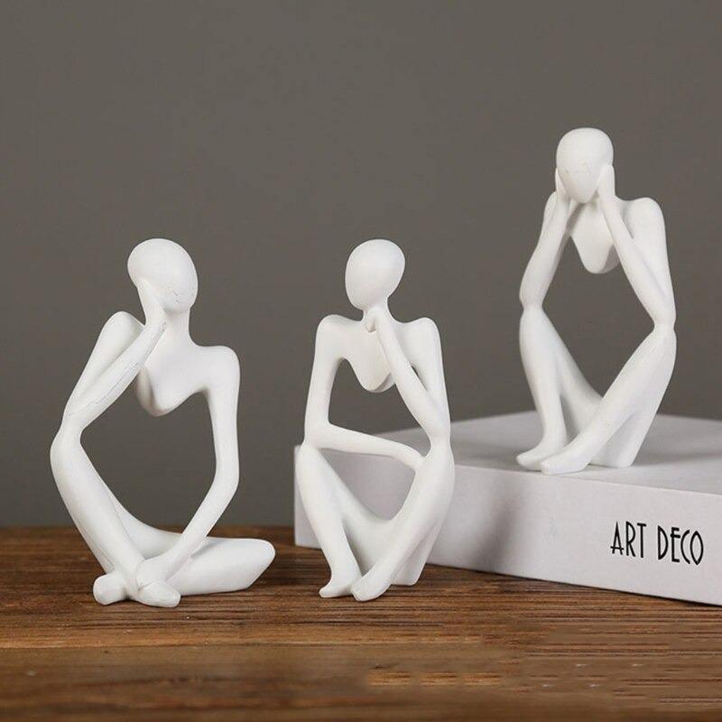 Mindful Abstract Statue
