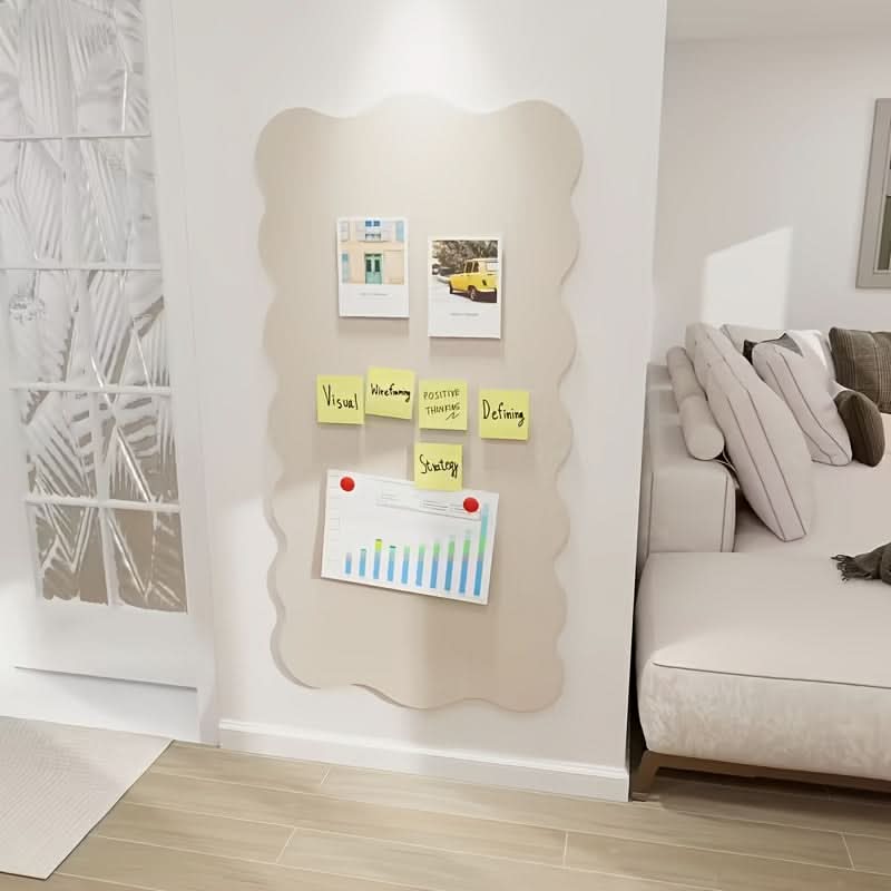 Felt Pin Board with Push Pins – 24×47 in Wall Organizer for Notes, Photos & Memos – Home Office Bulletin Display