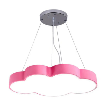 Cloud-Shaped LED Pendant Light for Kids Room, Nursery Overhead Fixture, Dimmable Acrylic Ceiling Lamp for Bedroom, Playroom Children's