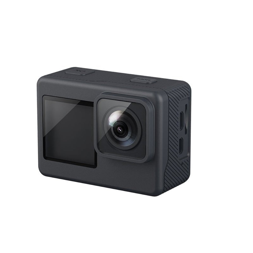 Adventure Capture | Caméra d'action étanche 5K avec vision nocturne | Kit de fixation sport polyvalent pour activités extrêmes