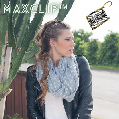 Banana Clip Tangle-Free Elastic Band & Rounded Teeth