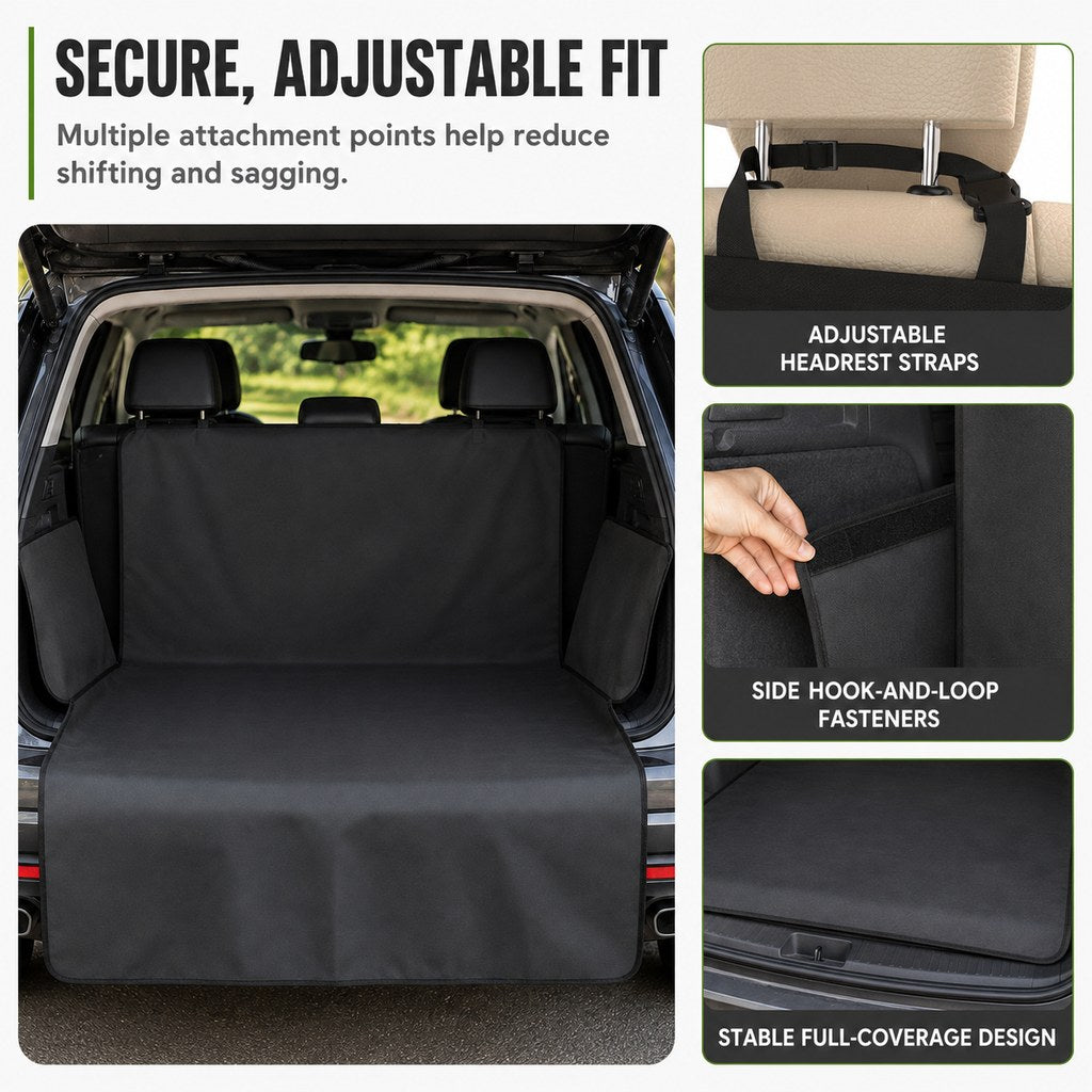 Ortekor SUV Cargo Liner for Dogs - Mud, Hair & Bumper Protection