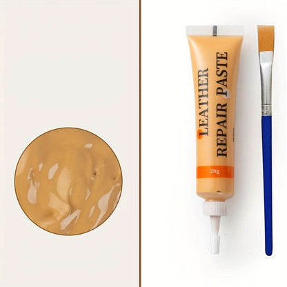 Kit de réparation pour cuir et vinyle pour canapés, intérieurs de voiture et tissus d'ameublement – 12 options de couleurs pour les retouches de meubles