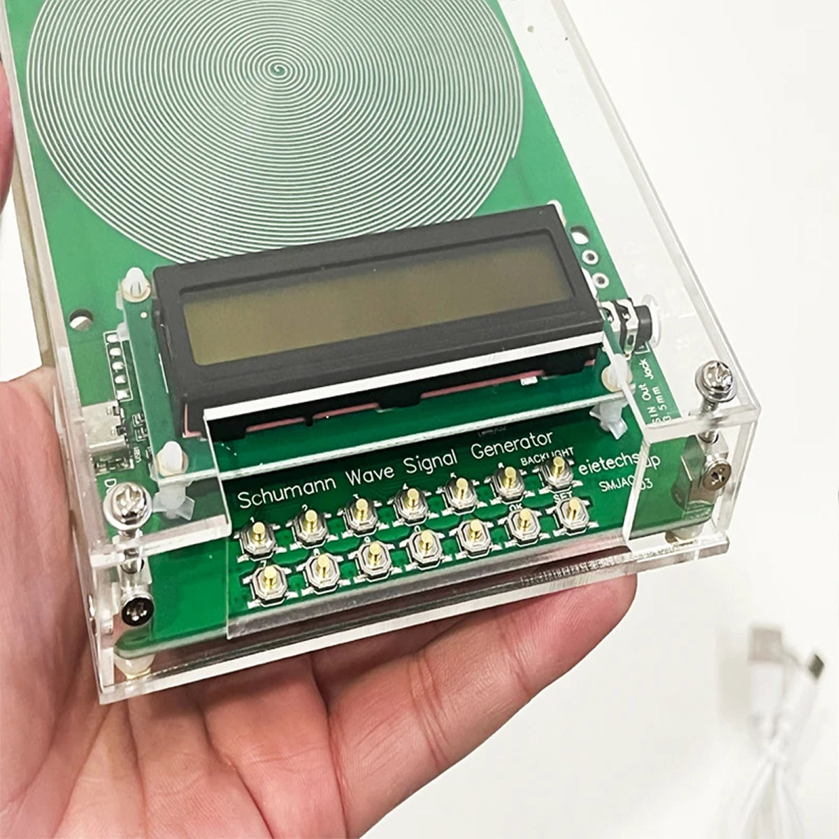 Ultra-Low Frequency Sine Wave Signal Generator with 7.83 Hz Earth Resonance Setting & 0.01–100,000 Hz Range