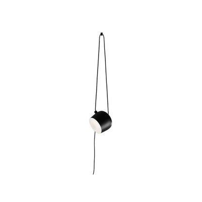 Ceiling Pendant Light Fixture with Adjustable Heads and Cable, 10W LED Dimmable Hanging Lamp, Black Aluminum Modern Lighting for Kitchen Isl