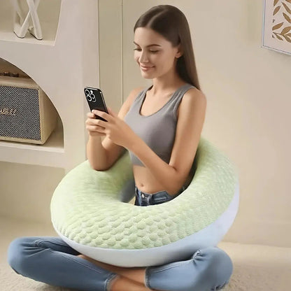 Ortekor Comfort Haven | Reading Pillow with Arms for Ultimate Relaxation | U-Shape Design for Reading and Crafting